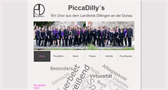 Desktop Screenshot of piccadillys.de